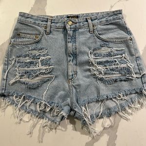 Lee Jean Shorts Custom.